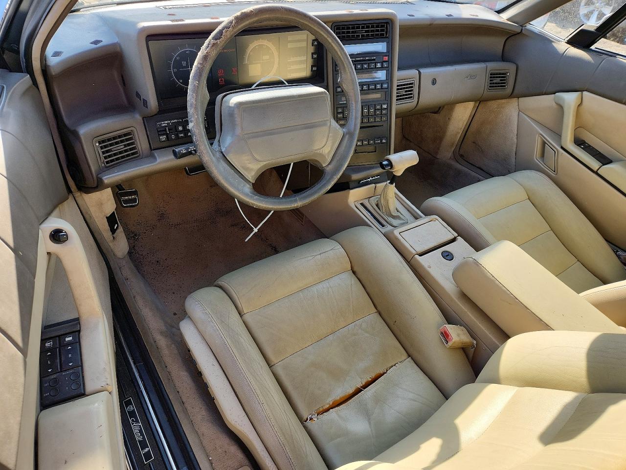 1991 Cadillac Allante Gold vin: 1G6VS3380MU126122