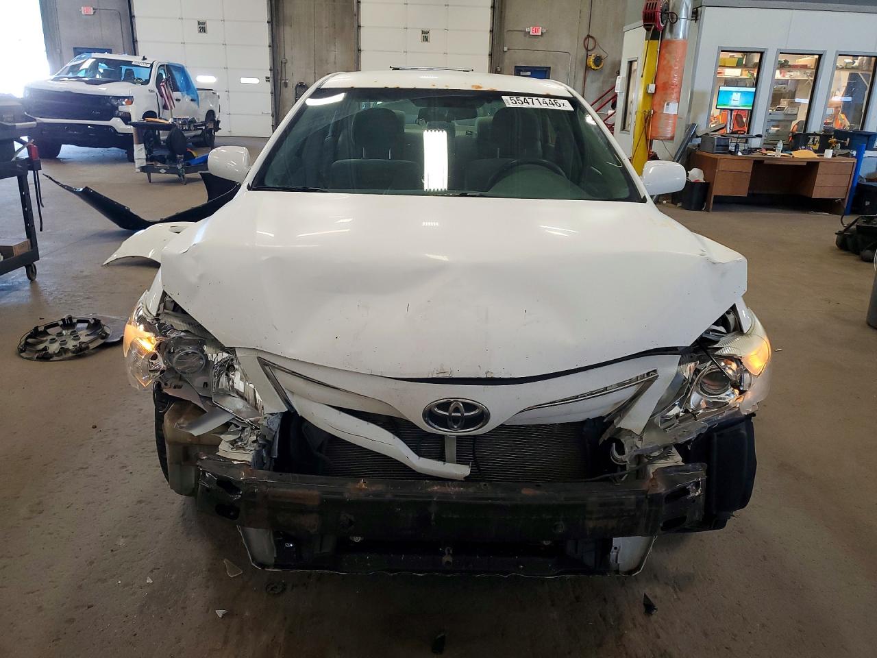 2011 Toyota Camry Le White vin: 4T4BF3EK5BR167969