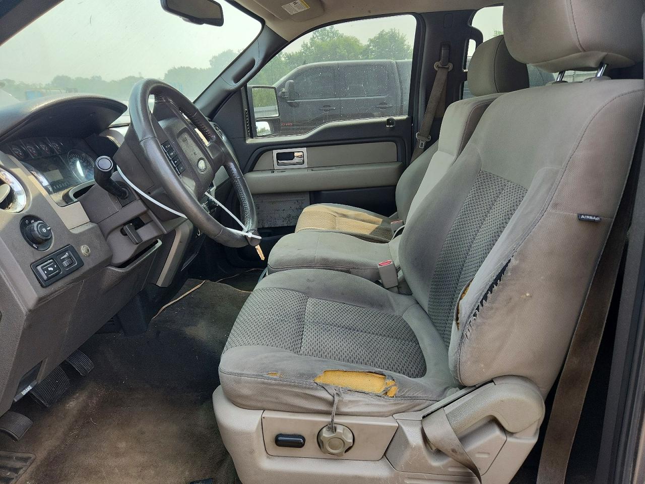 2010 Ford F150 Supercrew Gray vin: 1FTFW1CV1AFC82735