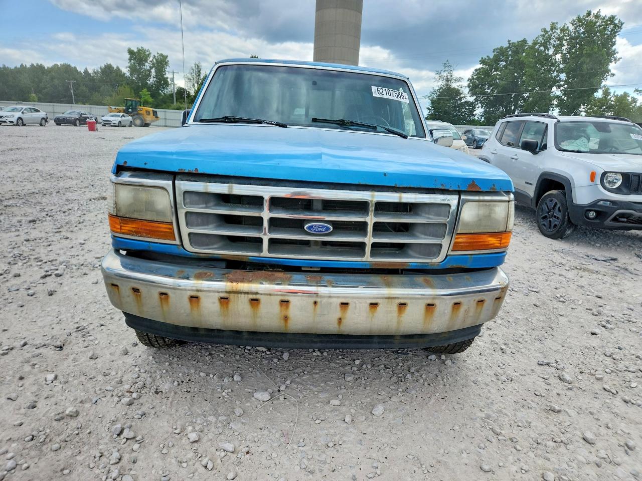 1994 Ford F150 Blue vin: 1FTEX14HXRKB89572