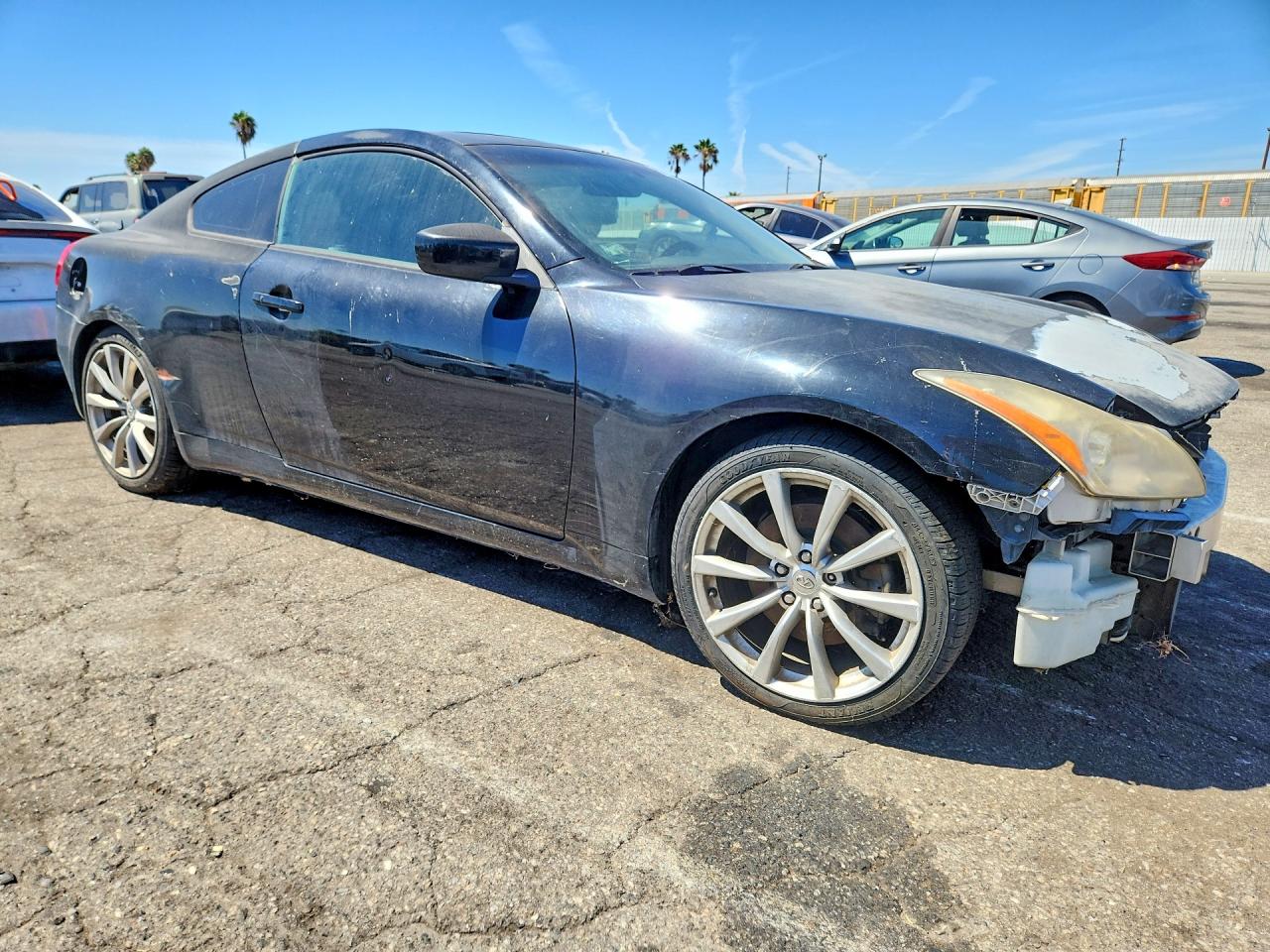 2008 Infiniti G37 Base Black vin: JNKCV64E68M119990