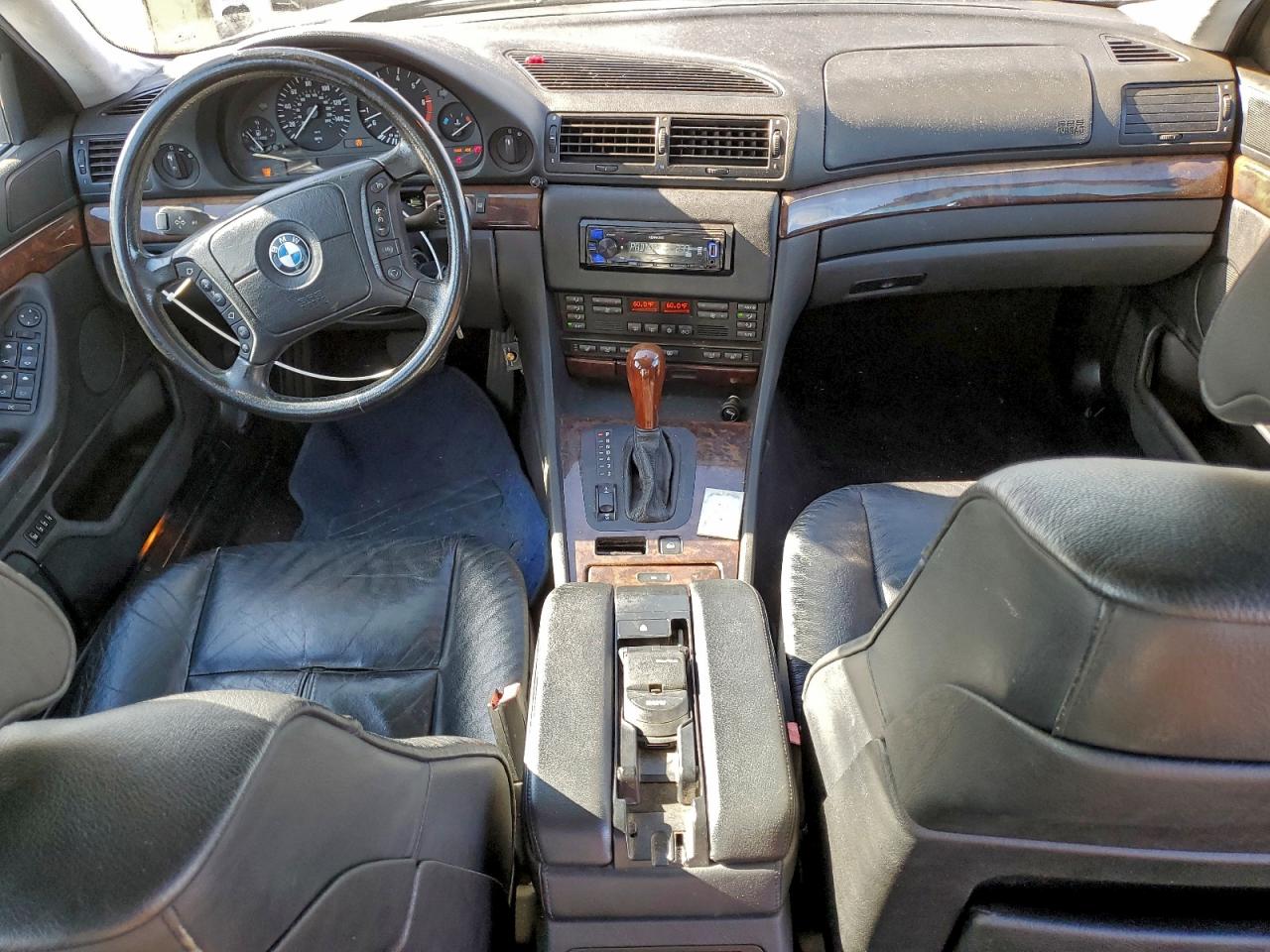 2001 Bmw 740 Il Silver vin: WBAGH83461DP18101