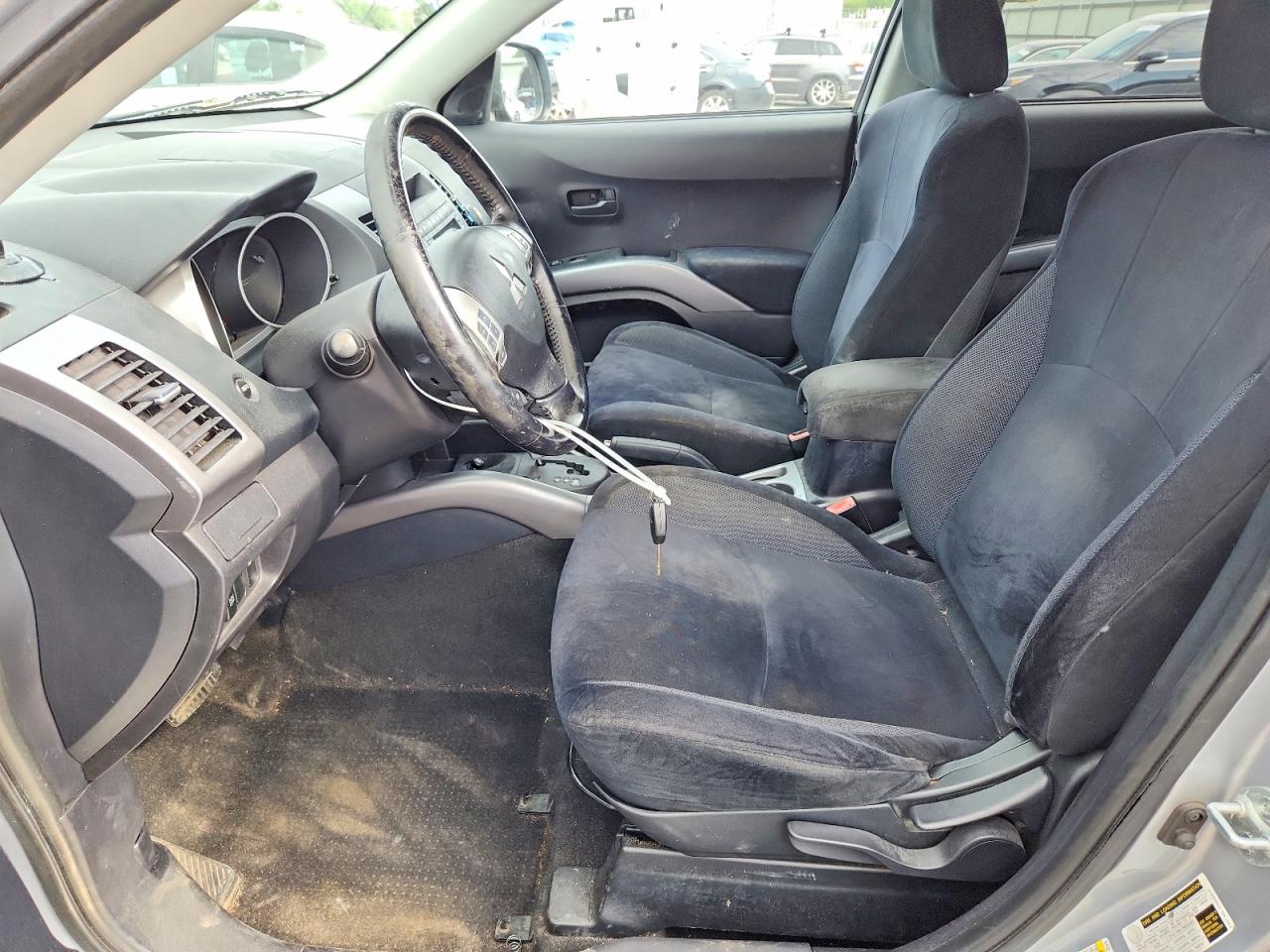 2007 Mitsubishi Outlander Ls Silver vin: JA4MT31X67U011541