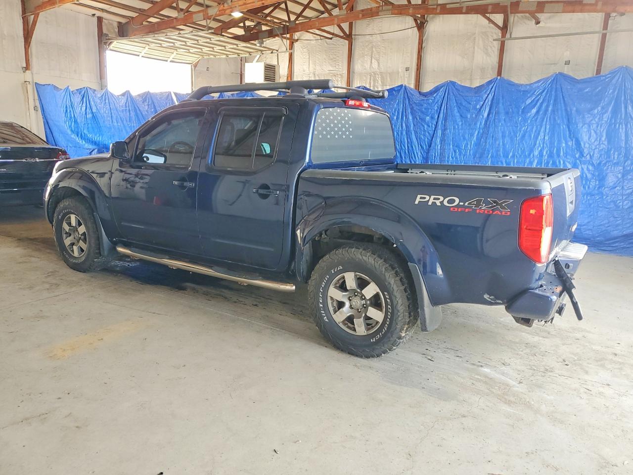 2011 Nissan Frontier S Blue vin: 1N6AD0EV0BC424659