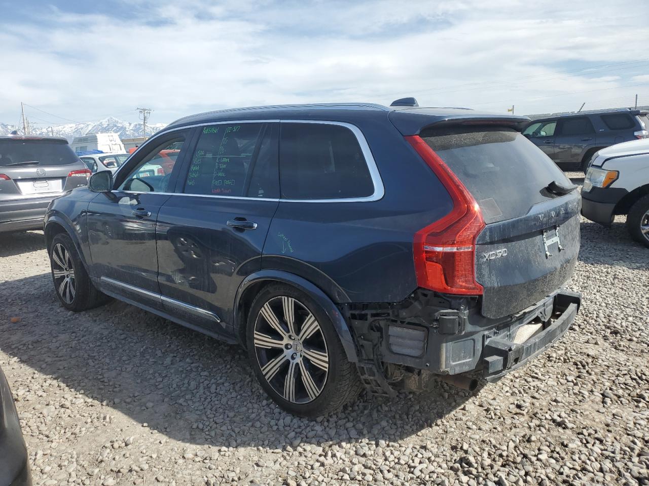 2021 Volvo Xc90 T6 Inscription Charcoal vin: YV4A221L9M1690590