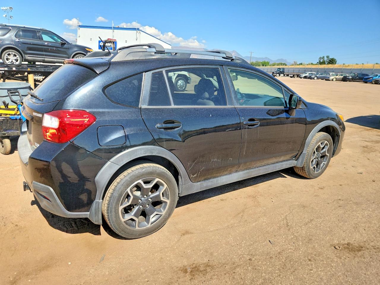 2014 Subaru Xv Crosstrek 2.0 Limited Black vin: JF2GPAGC7E8309989