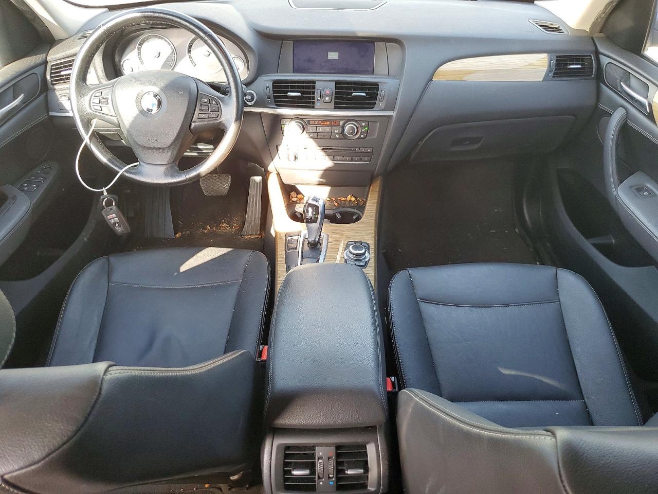 2013 Bmw X3 Xdrive28i Silver vin: 5UXWX9C55D0A30653