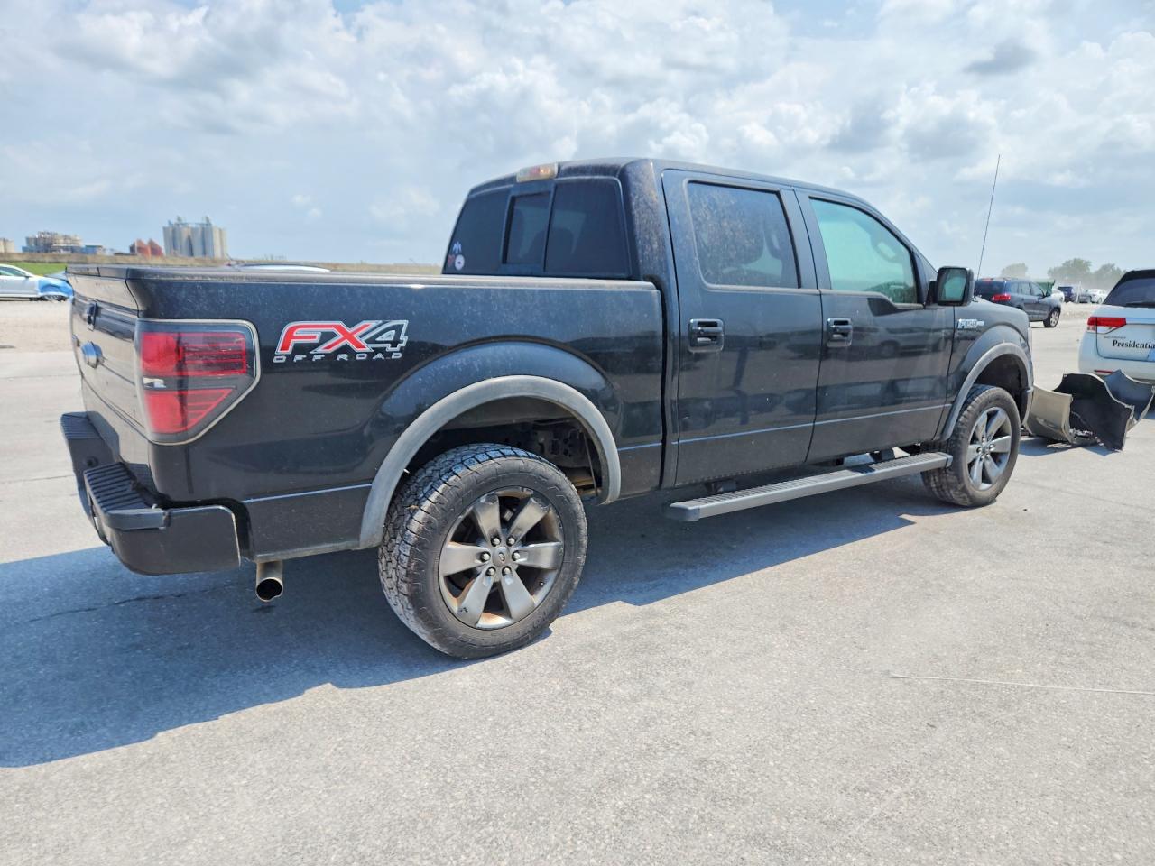 2012 Ford F150 Supercrew Black vin: 1FTFW1EF2CFA74324
