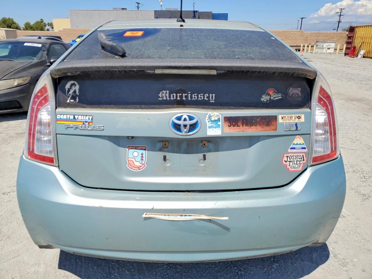 2012 Toyota Prius Three Teal vin: JTDKN3DU3C1611373