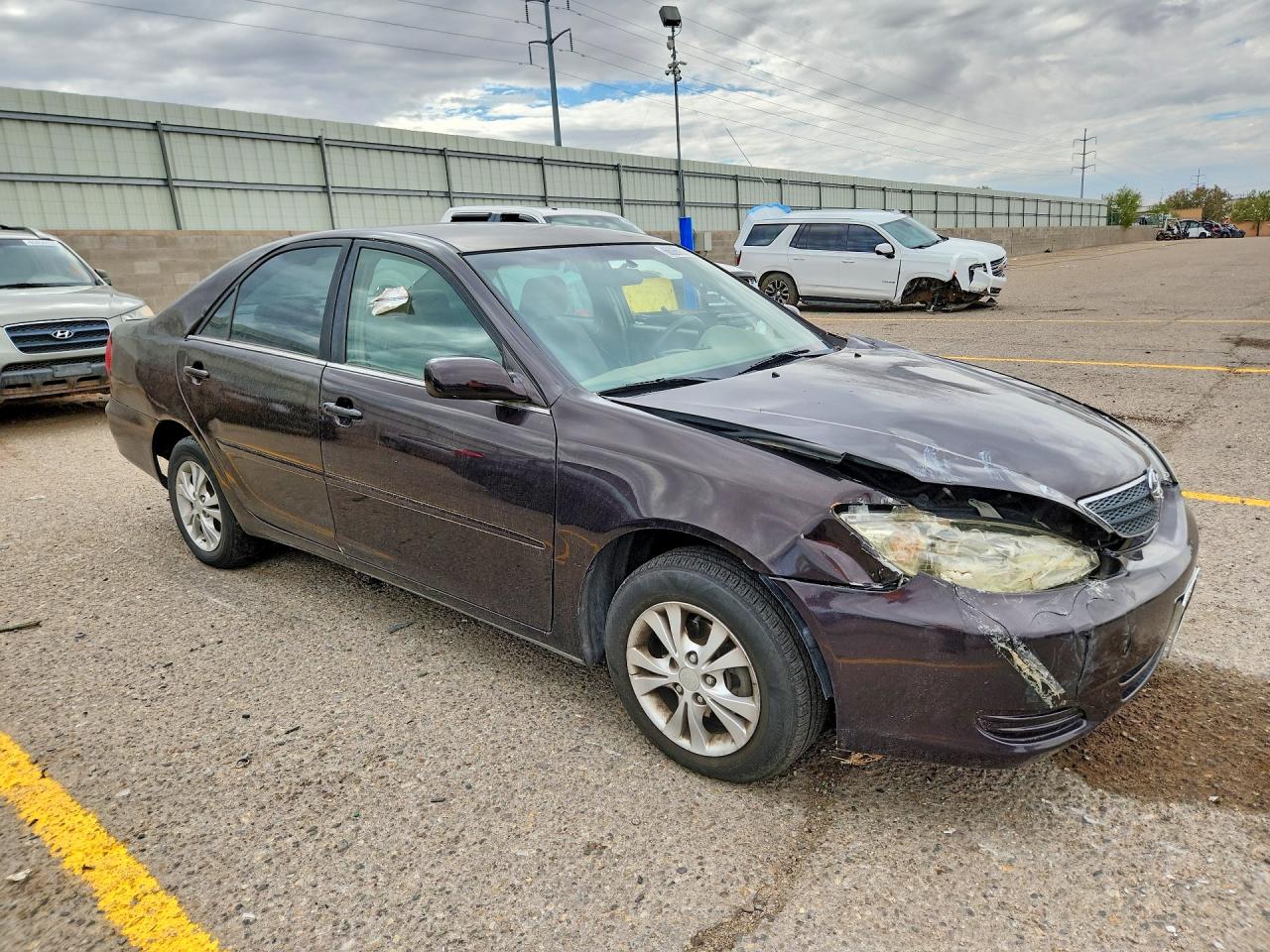 2003 Toyota Camry Le Maroon vin: 4T1BE32K53U766423