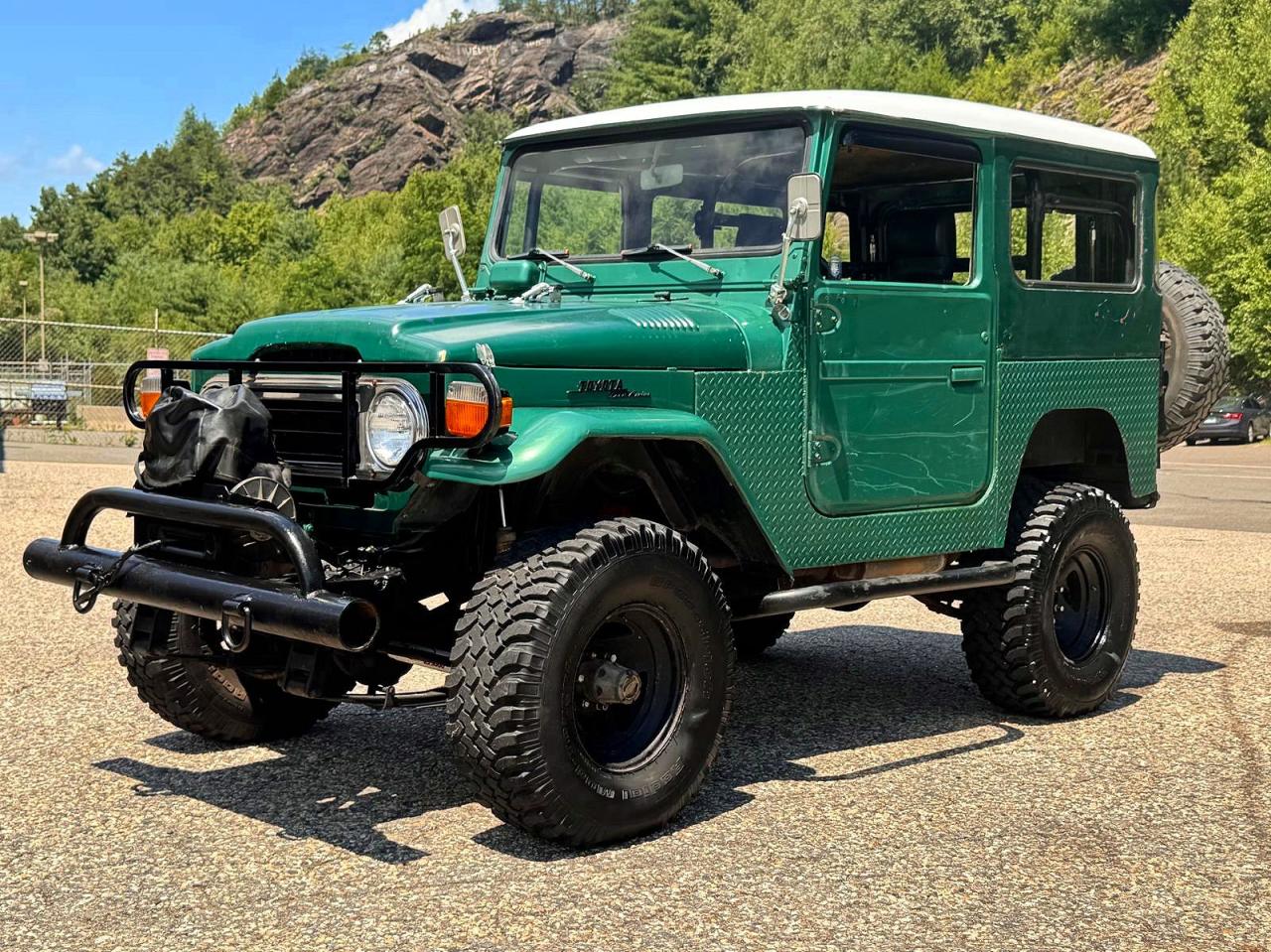 1977 Toyota Fj Cruiser Green vin: fj40249800