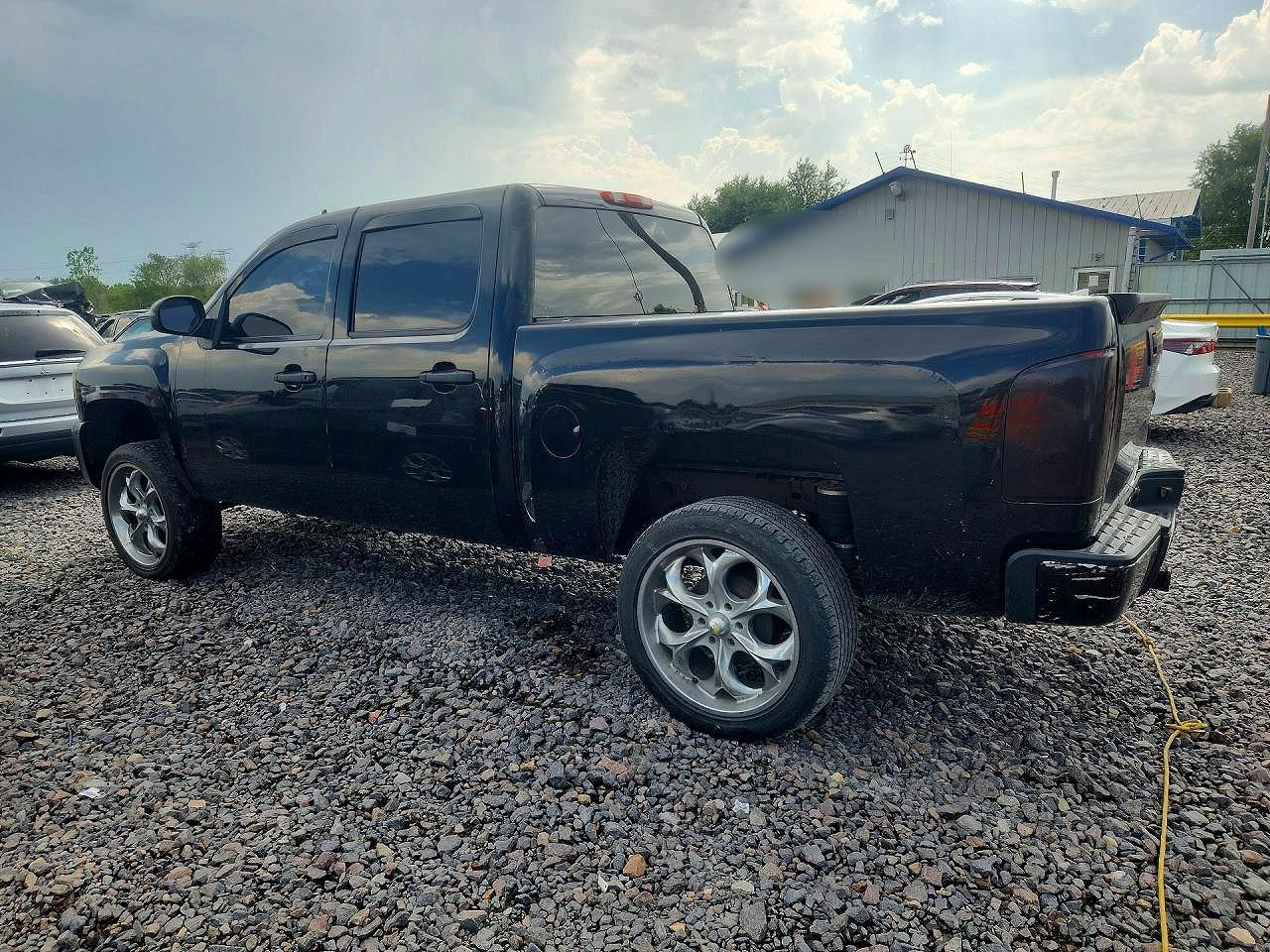 2009 Chevrolet Silverado K1500 Lt Black vin: 3GCEK23M29G248172