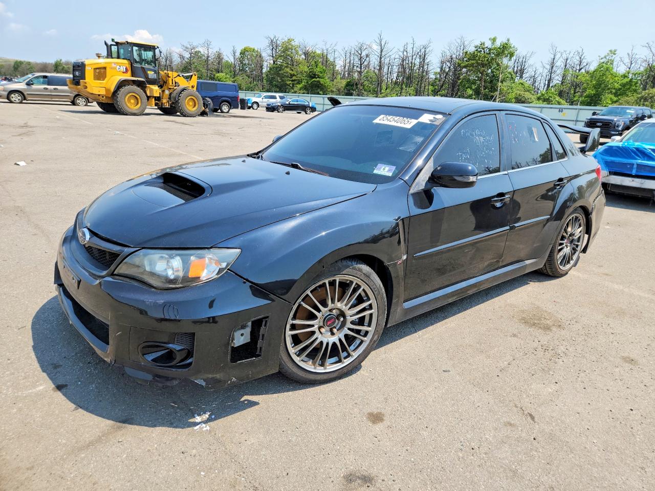 2011 Subaru Impreza Wrx Sti Black vin: JF1GV8J60BL521311