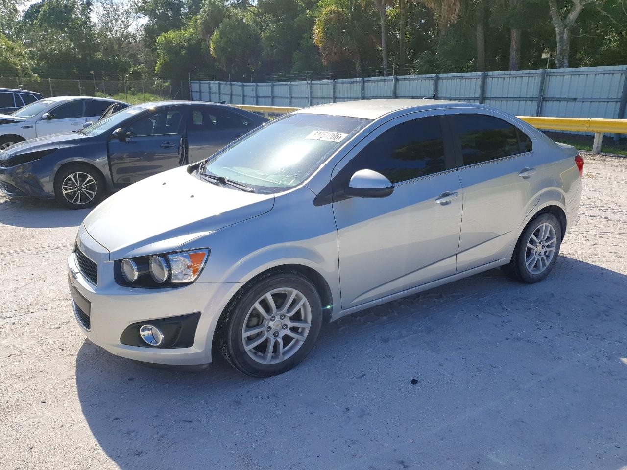 2012 Chevrolet Sonic Lt Silver vin: 1G1JC5SH9C4152912