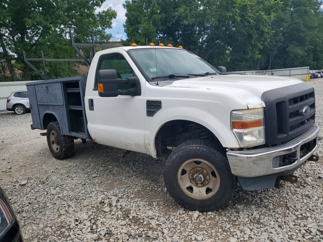 2009 Ford F250 Super Duty White vin: 1FDNF21559EA66775