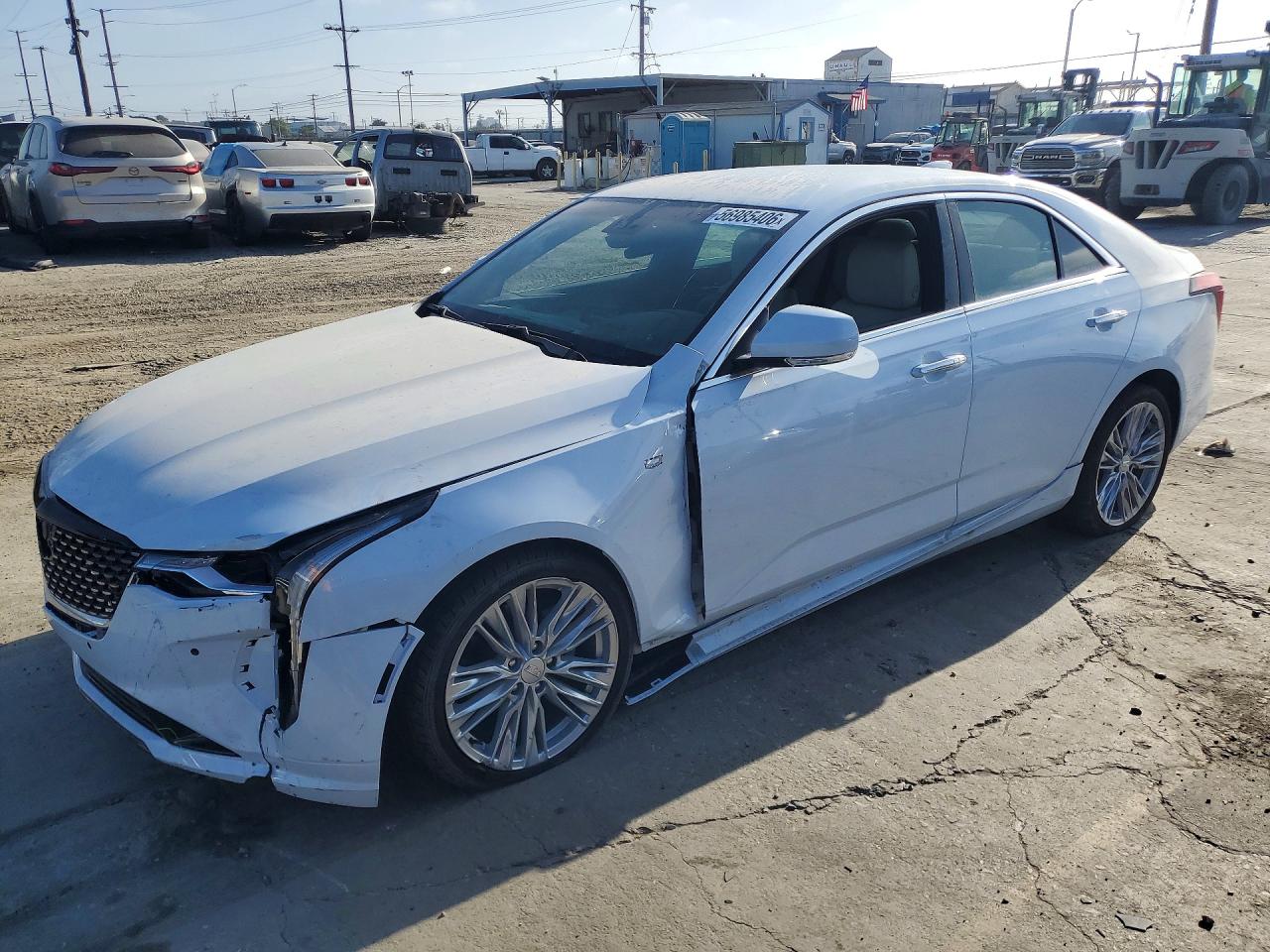 2026 Cadillac Ct4 Premium Luxury White vin: 1G6DB5RK5T0105542