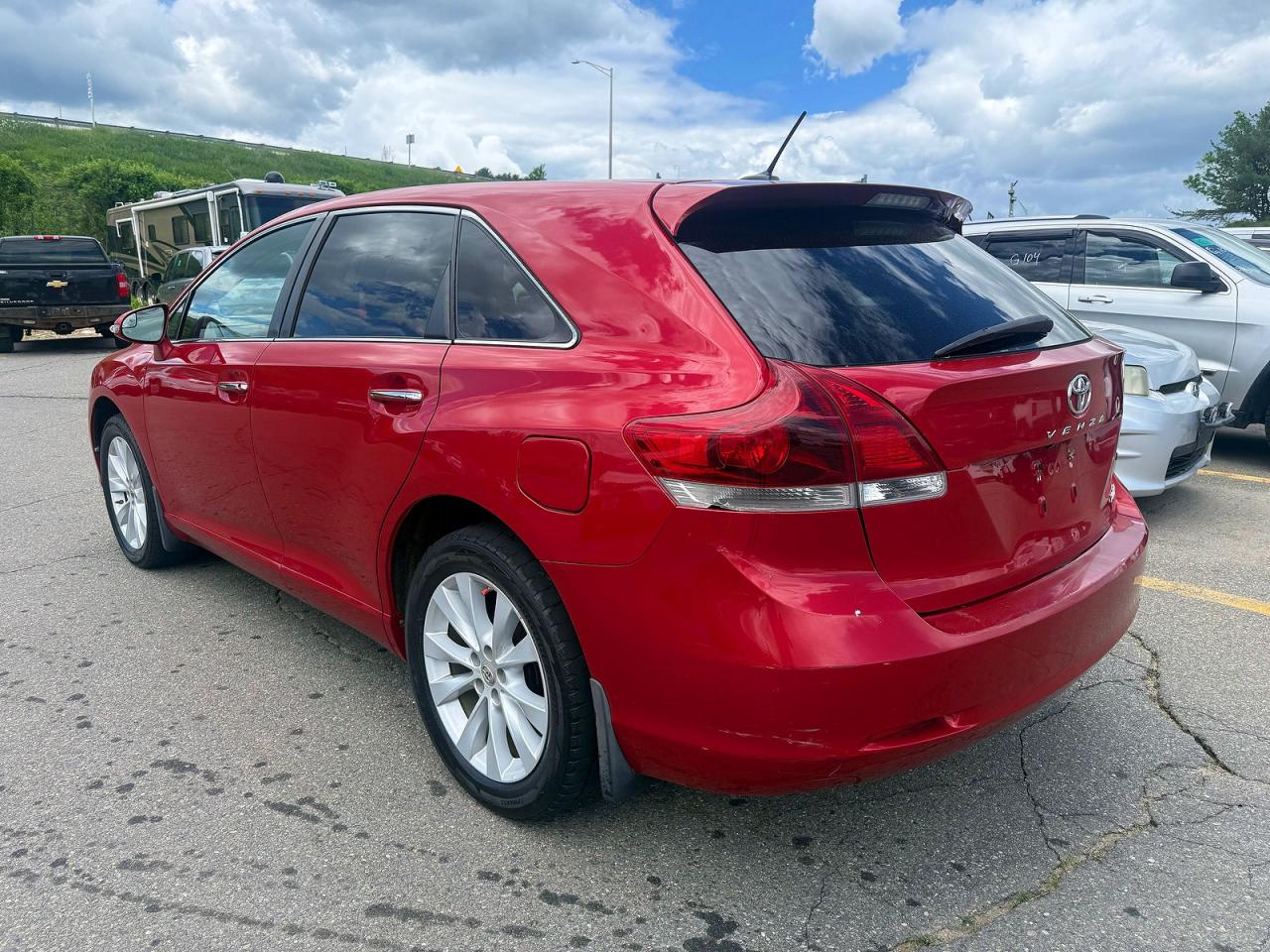 2015 Toyota Venza Xle Red vin: 4T3BA3BB1FU069144