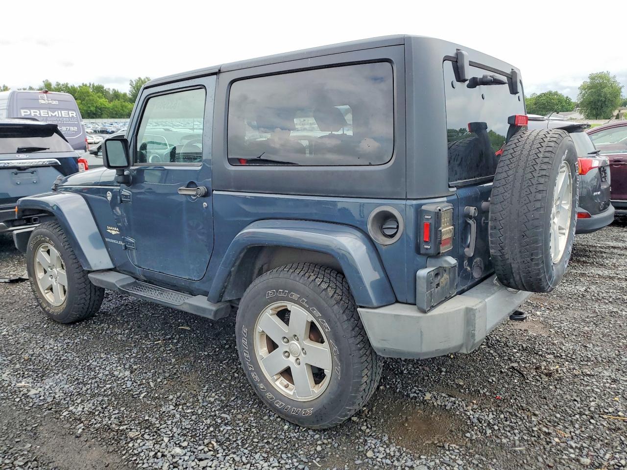 2008 Jeep Wrangler Sahara Серый vin: 1J4FA54158L567140