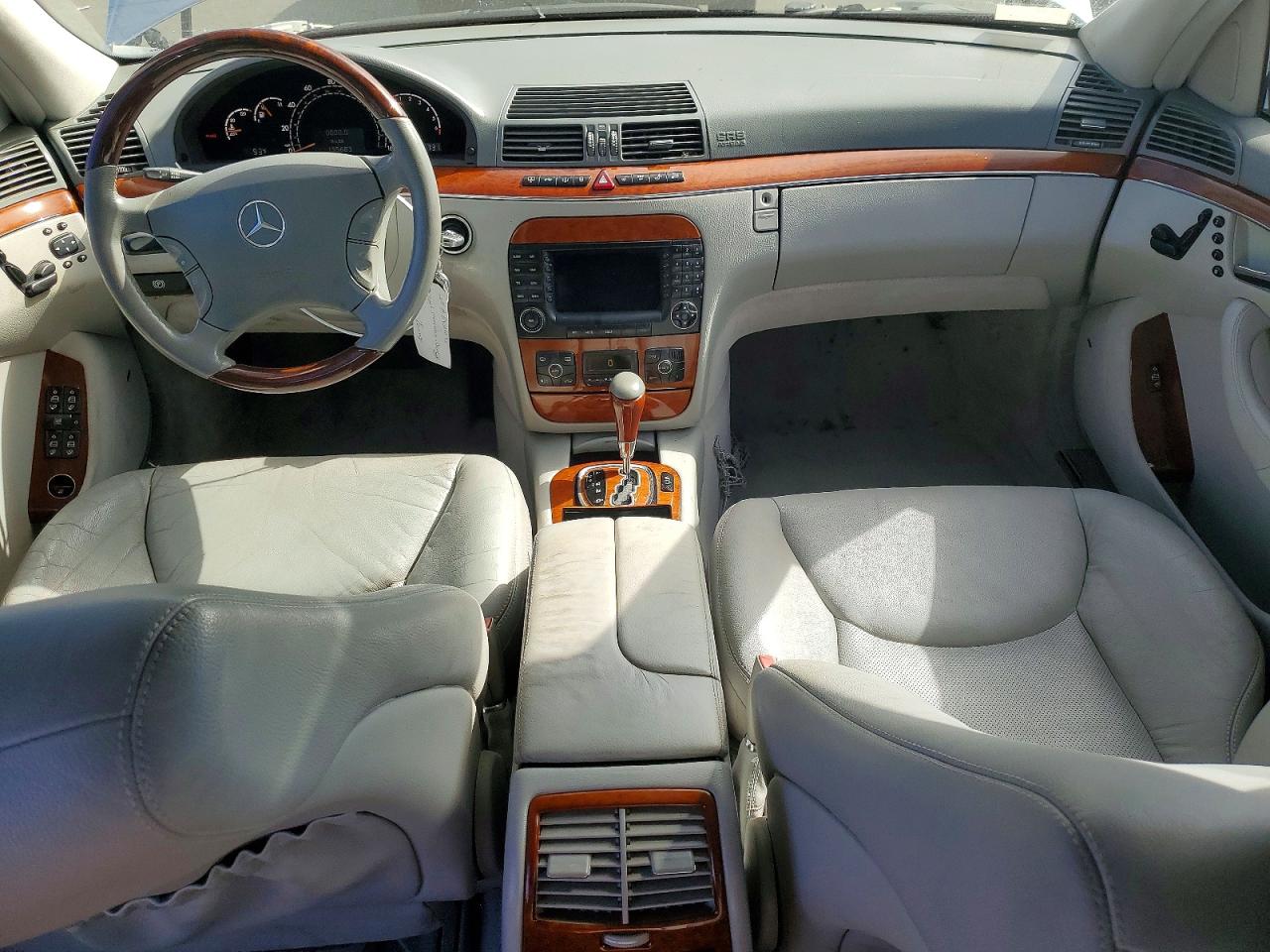 2006 Mercedes-benz S 430 Silver vin: WDBNG70J56A464891
