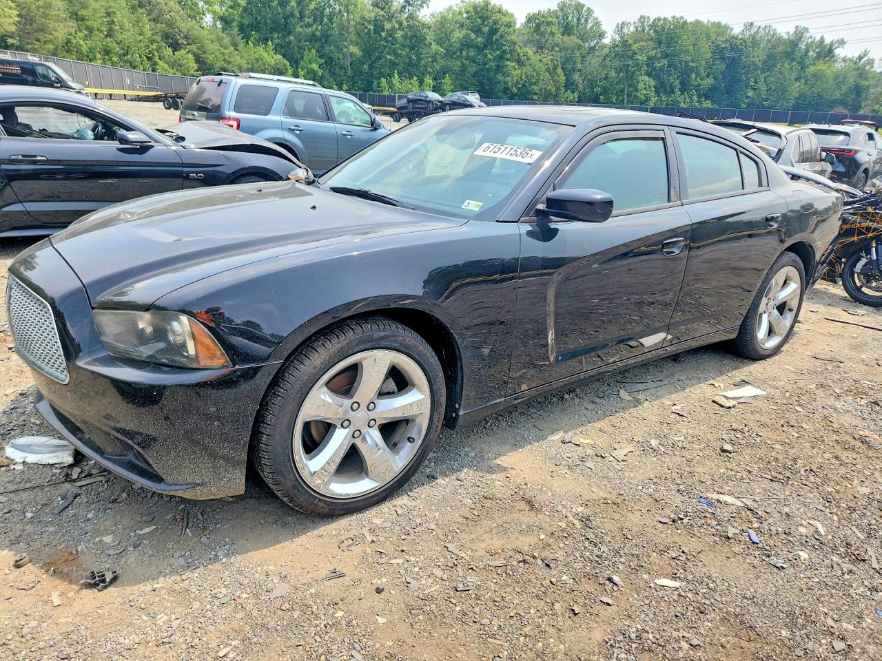 2012 Dodge Charger Sxt Black vin: 2C3CDXHG2CH148358