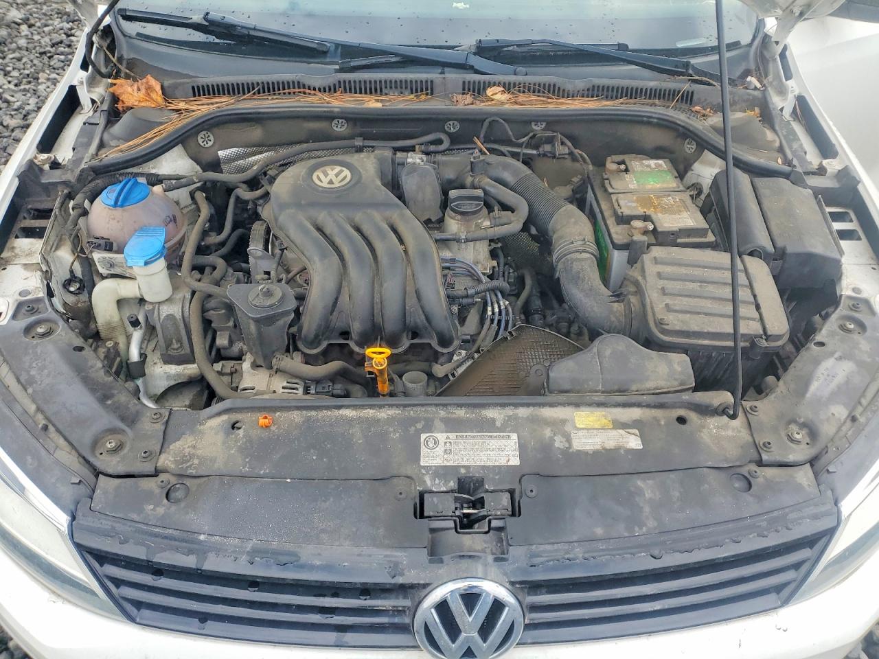 2012 Volkswagen Jetta Base White vin: 3VW2K7AJ3CM467320