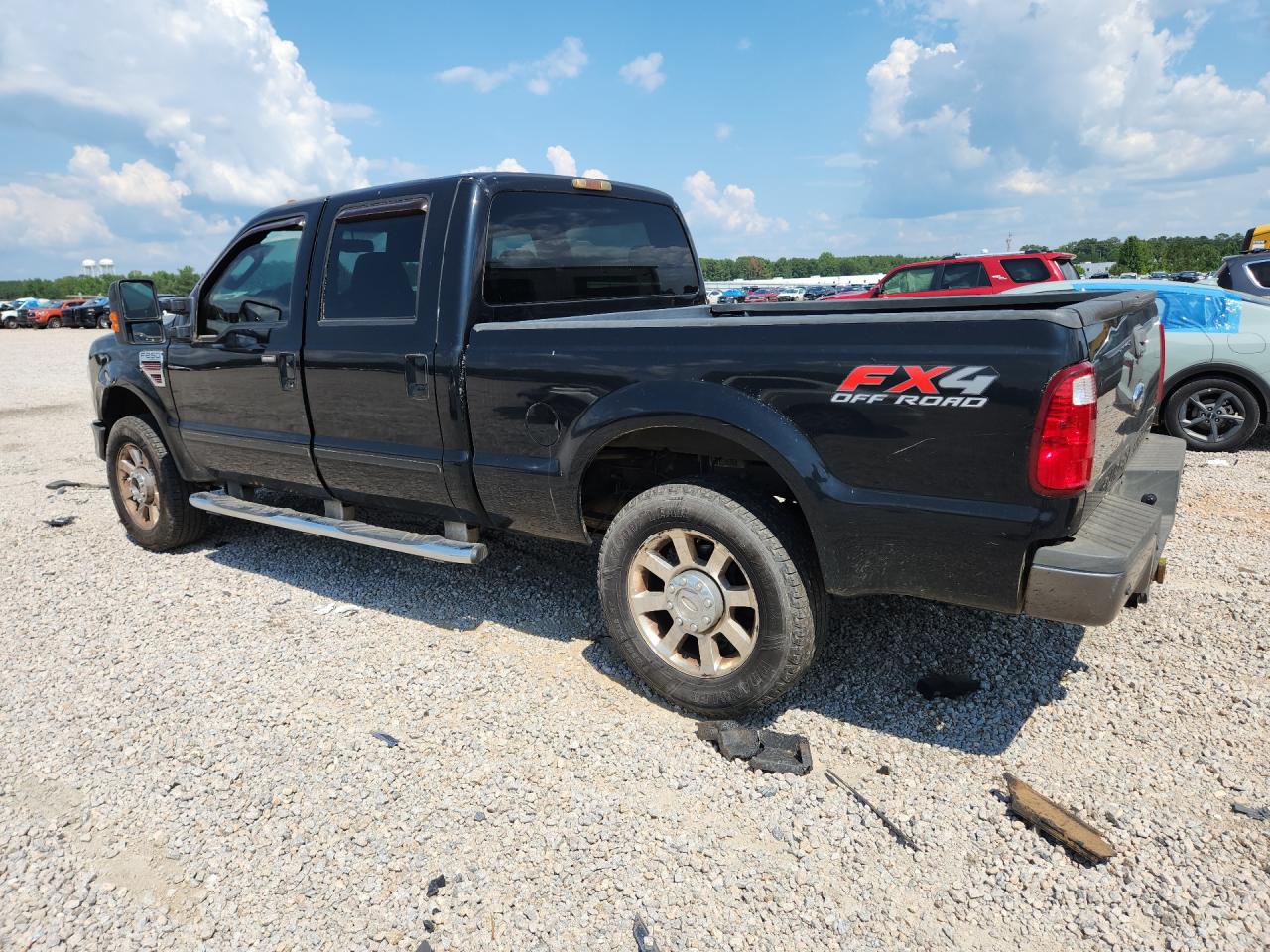 2009 Ford F250 Super Duty Black vin: 1FTSW21R49EA81648