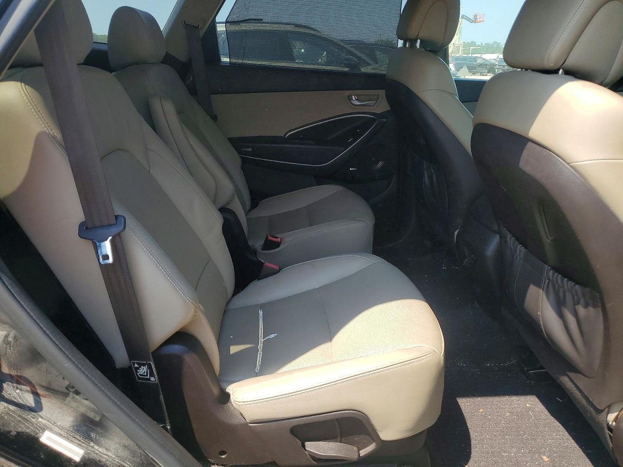 2015 Hyundai Santa Fe Limited Black vin: KM8SRDHF1FU090271