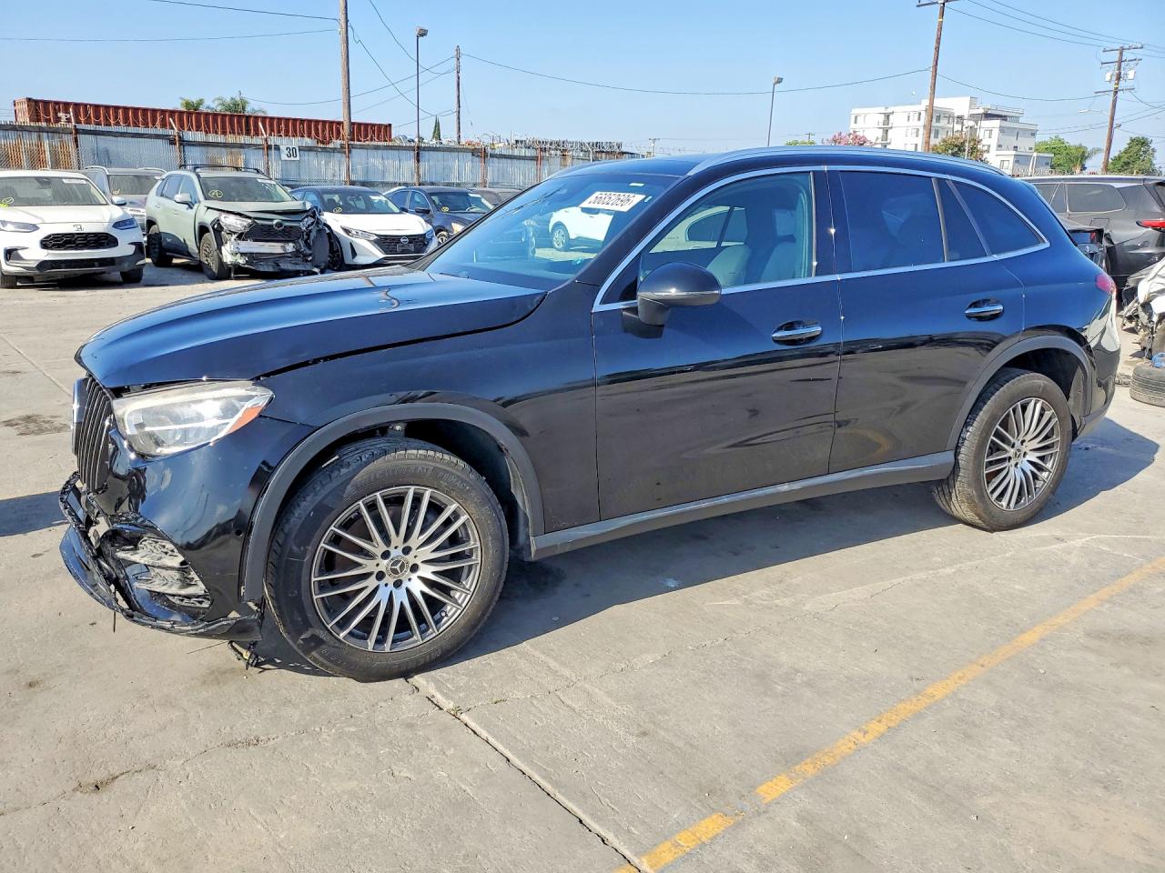 2024 Mercedes-benz Glc 300 Черный vin: W1NKM4GB5RF184382