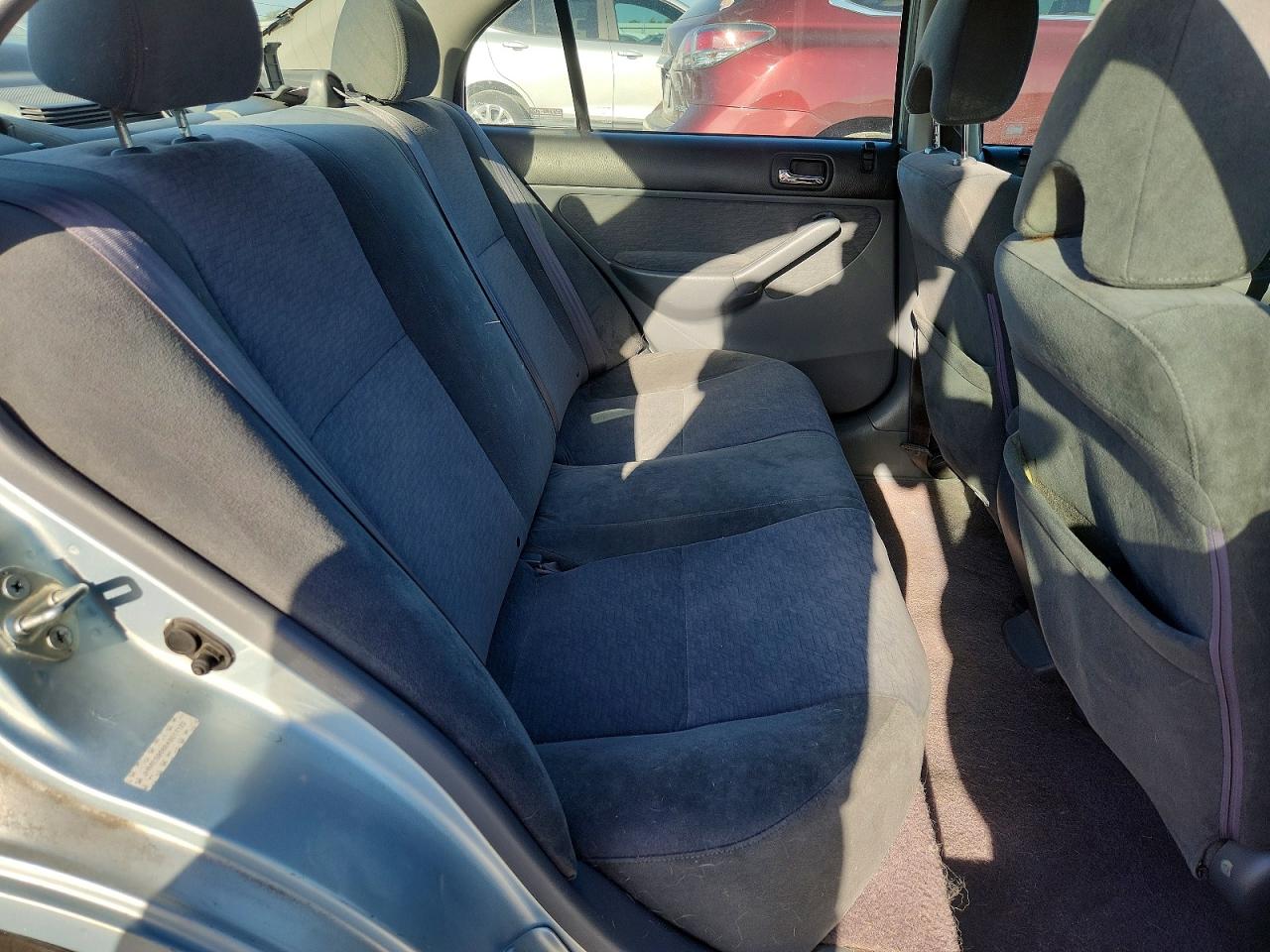 2004 Honda Civic Hybrid Blue vin: JHMES96684S017122