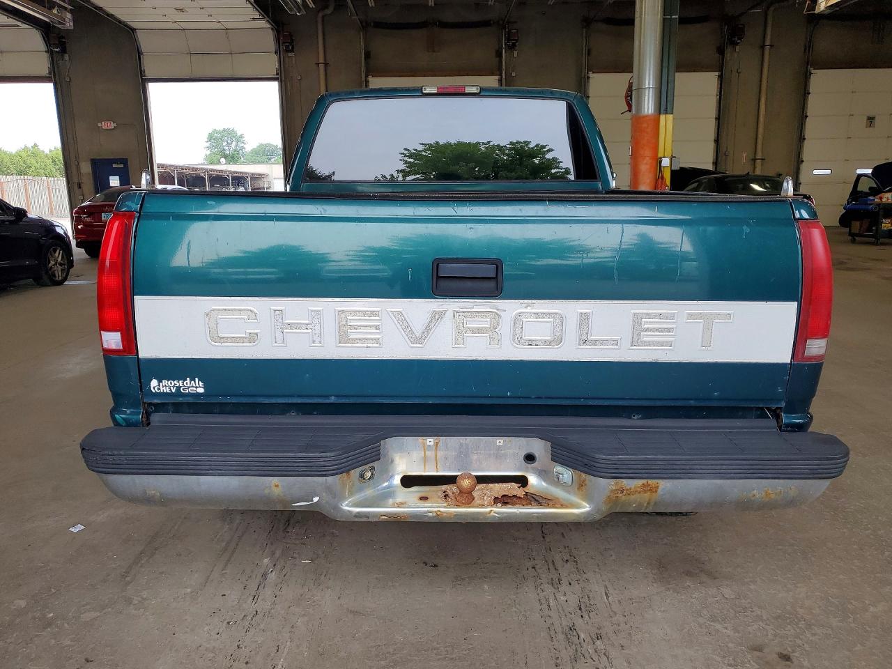 1995 Chevrolet Gmt-400 K1500 Green vin: 2GCEK19K7S1258078