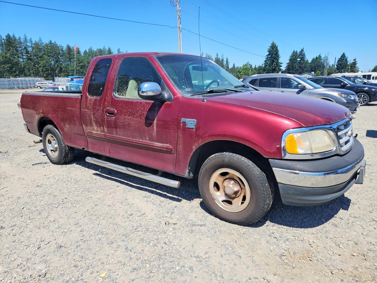 1999 Ford F150 Red vin: 1FTRX17W8XKC21914