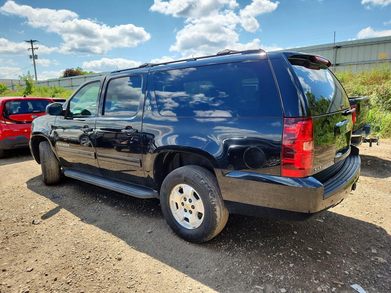 2013 Chevrolet Suburban K1500 Lt Black vin: 1GNSKJE70DR106116