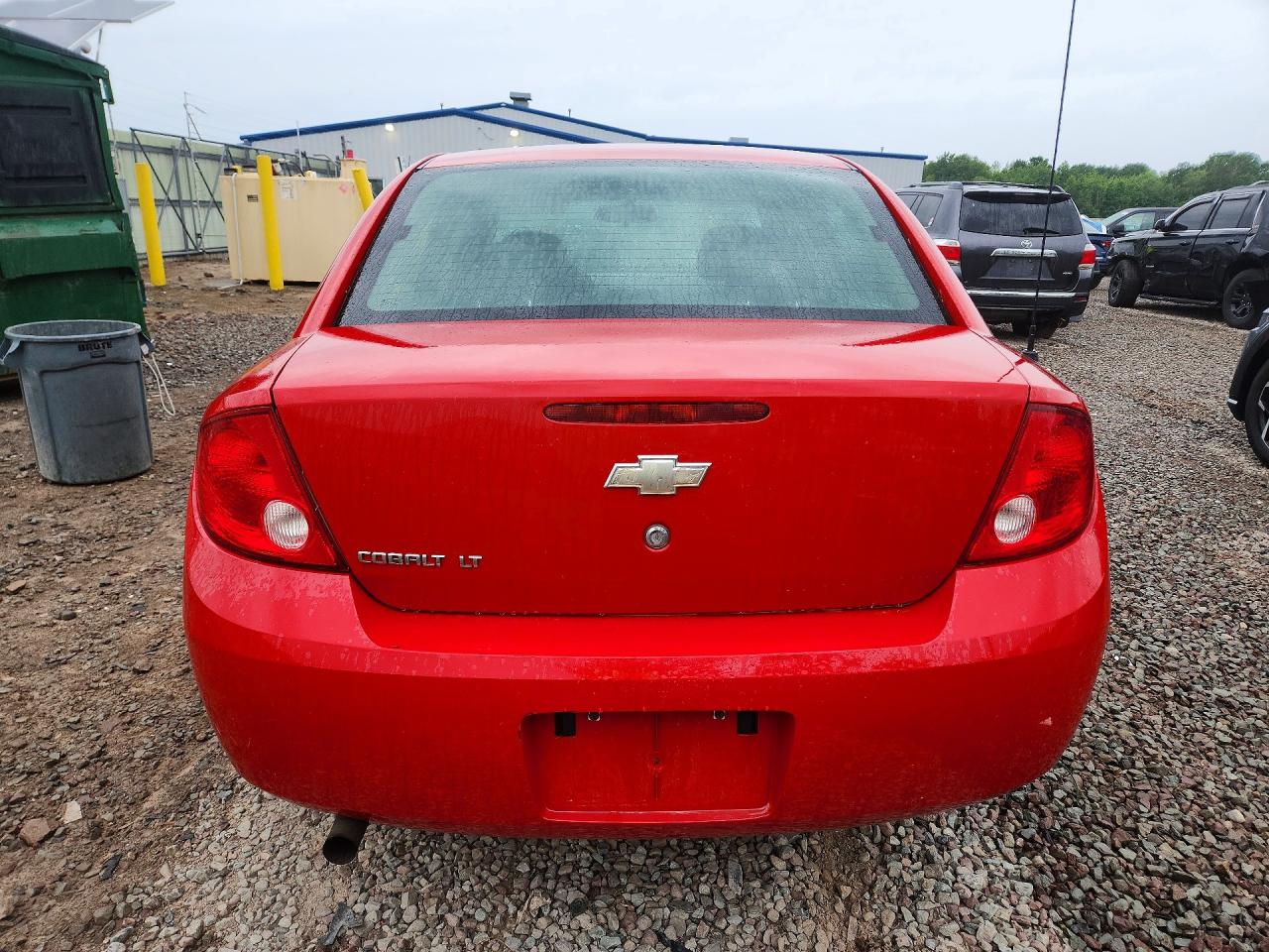 2010 Chevrolet Cobalt Red vin: 1G1AF5F58A7191638
