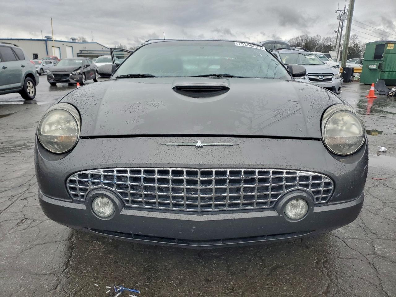 2003 Ford Thunderbird Gray vin: 1FAHP60A03Y101836
