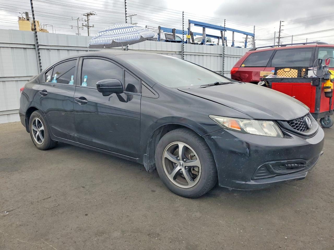 2015 Honda Civic Se Black vin: 19XFB2F76FE703526