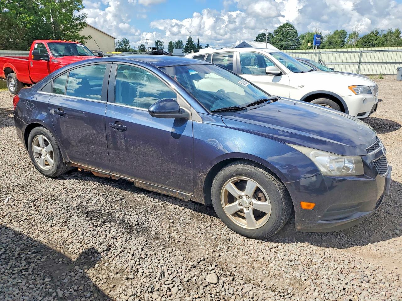 2014 Chevrolet Cruze Lt Blue vin: 1G1PC5SB9E7221993