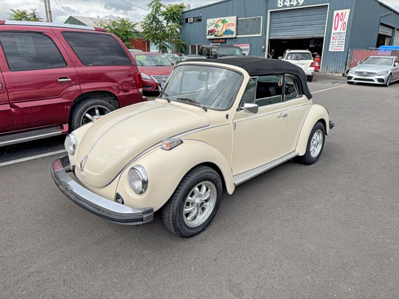 1978 Volkswagen Beetle Con White vin: 1582057239