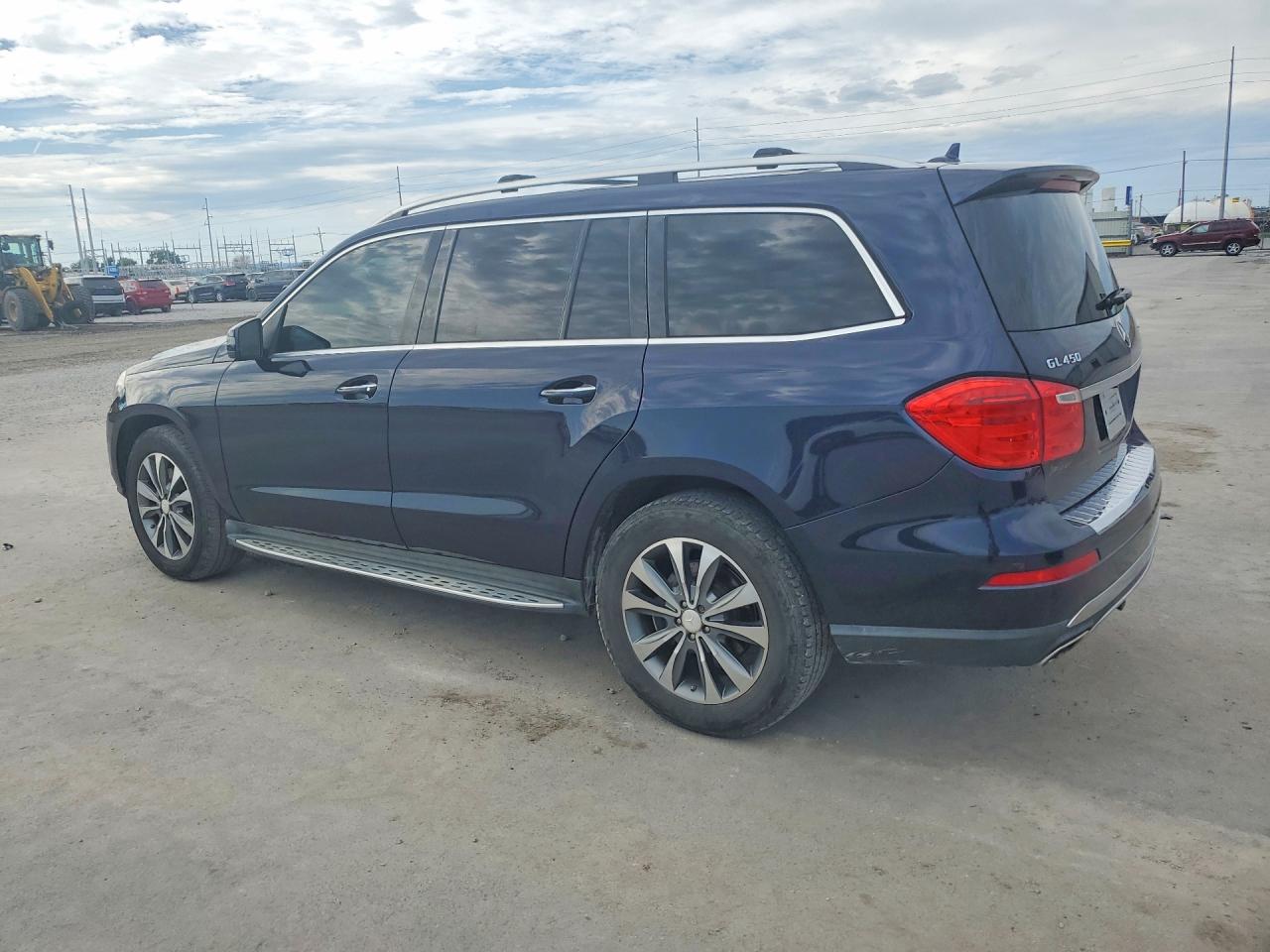 2013 Mercedes-benz Gl 450 4matic Blue vin: 4JGDF7CE6DA144955