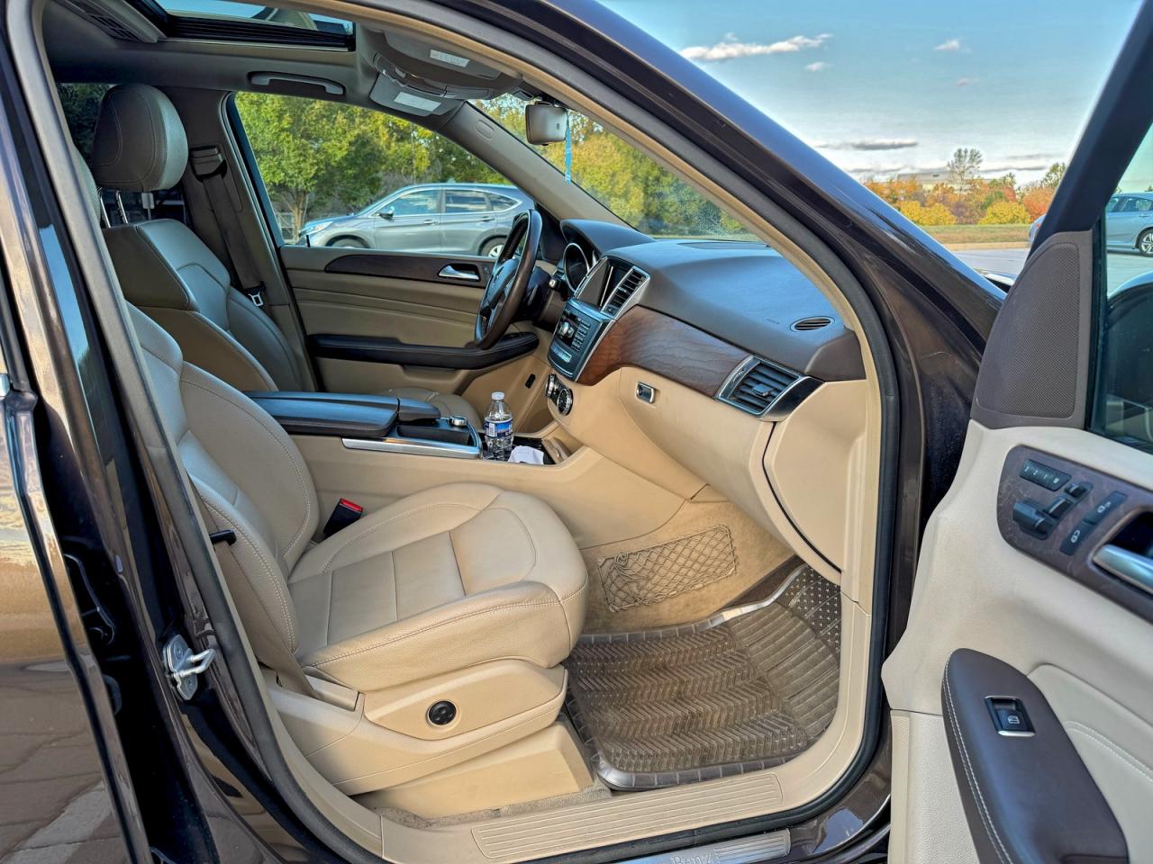 2012 Mercedes-benz Ml 350 4matic Brown vin: 4JGDA5HB2CA026708