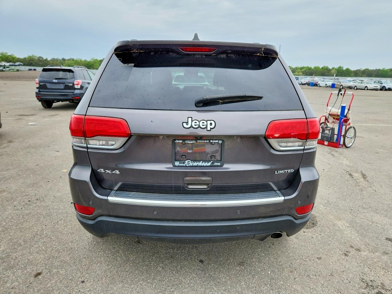 2018 Jeep Grand Cherokee Limited Серый vin: 1C4RJFBG3JC336775