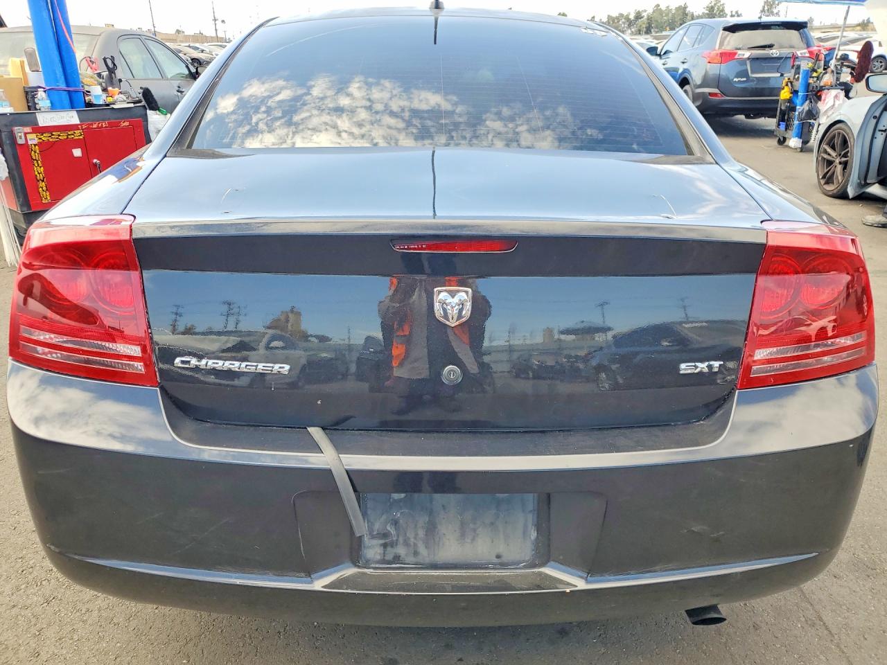 2008 Dodge Charger Sxt Black vin: 2B3KA33G88H160149