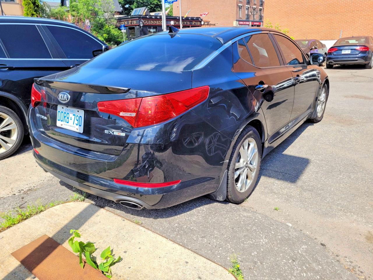 2013 Kia Optima Ex Black vin: KNAGN4A64D5377057