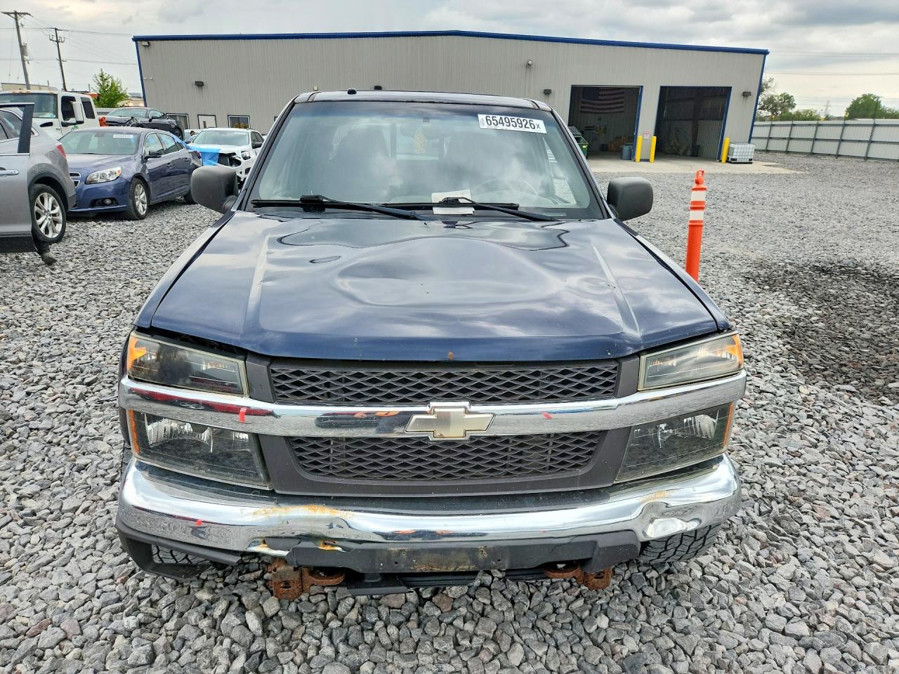 2007 Chevrolet Colorado Blue vin: 1GCDT13E178123548