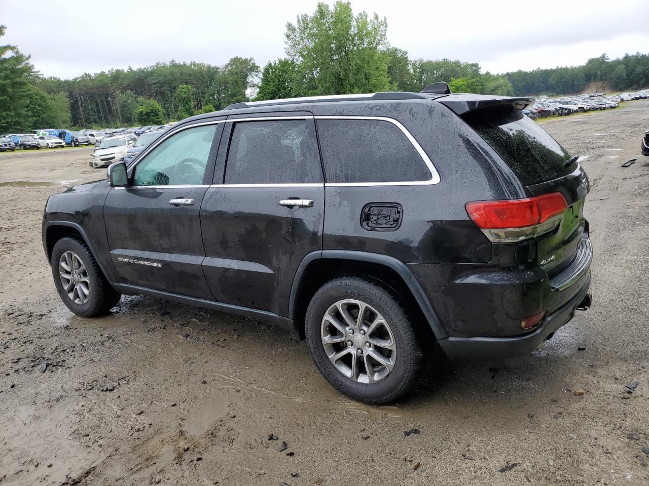 2014 Jeep Grand Cherokee Limited Black vin: 1C4RJFBM6EC293304