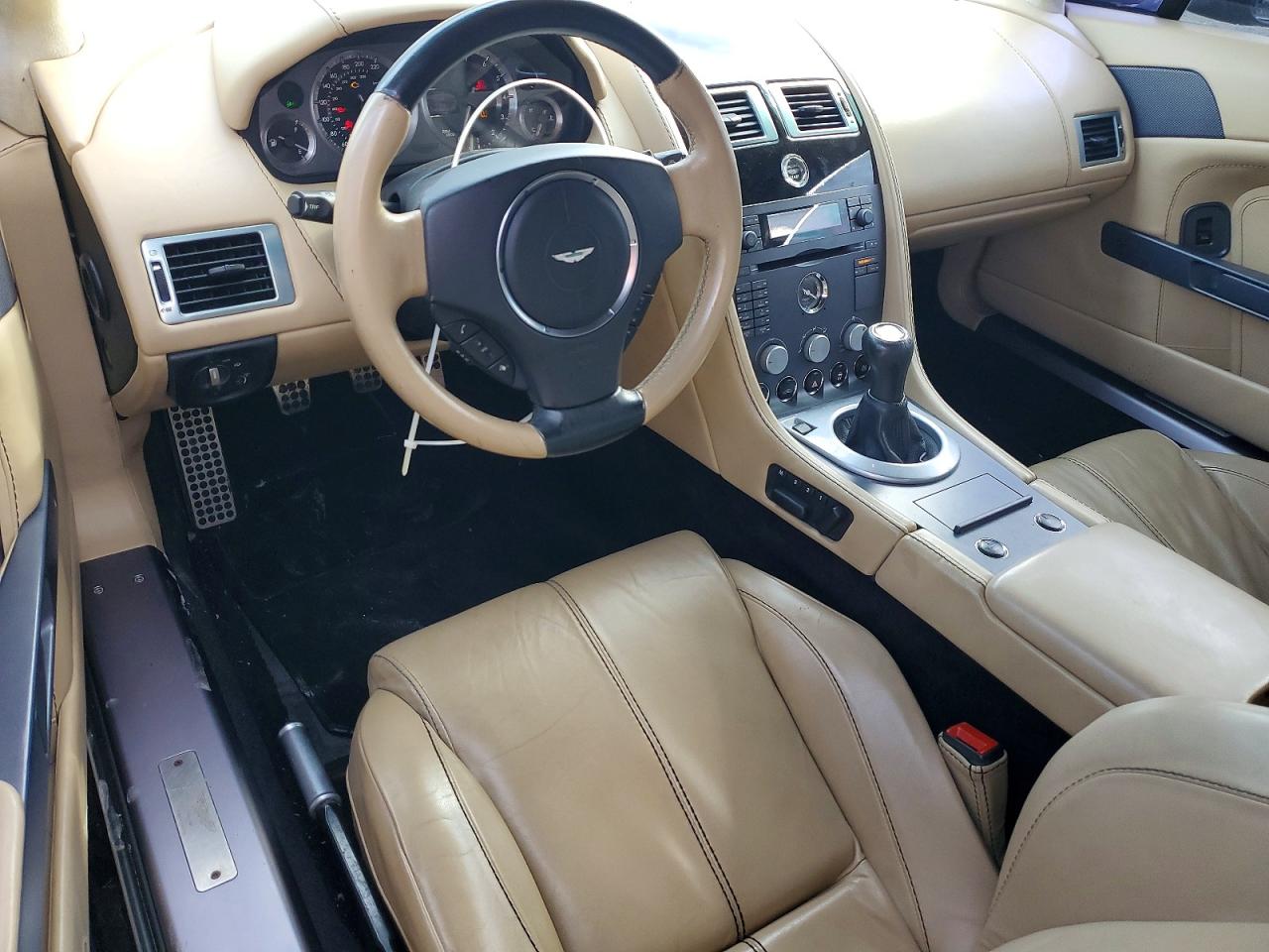 2007 Aston Martin V8 Vantage Черный vin: SCFBB03B97GC03717