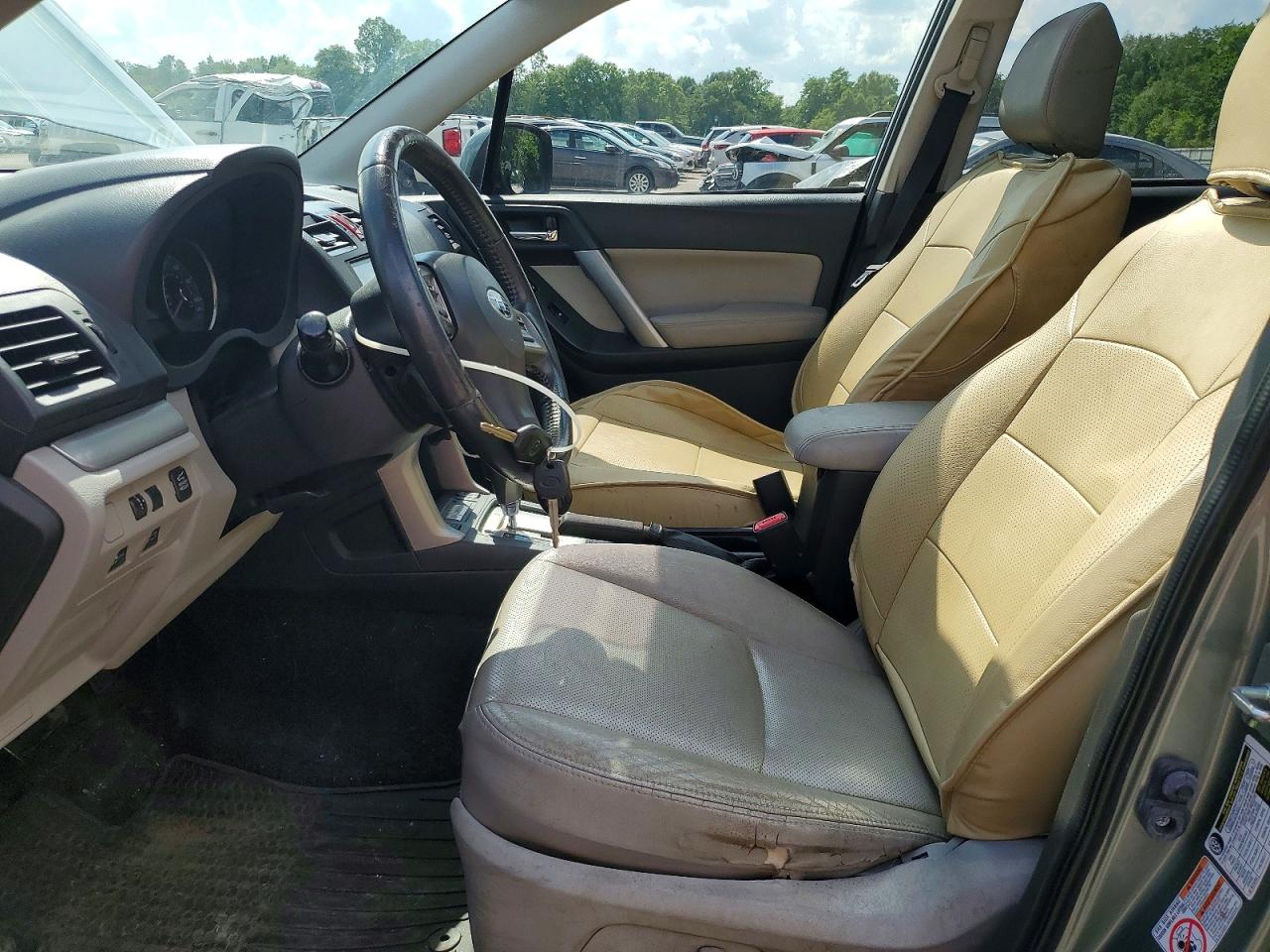 2015 Subaru Forester 2.5i Limited Green vin: JF2SJAHC8FH546325