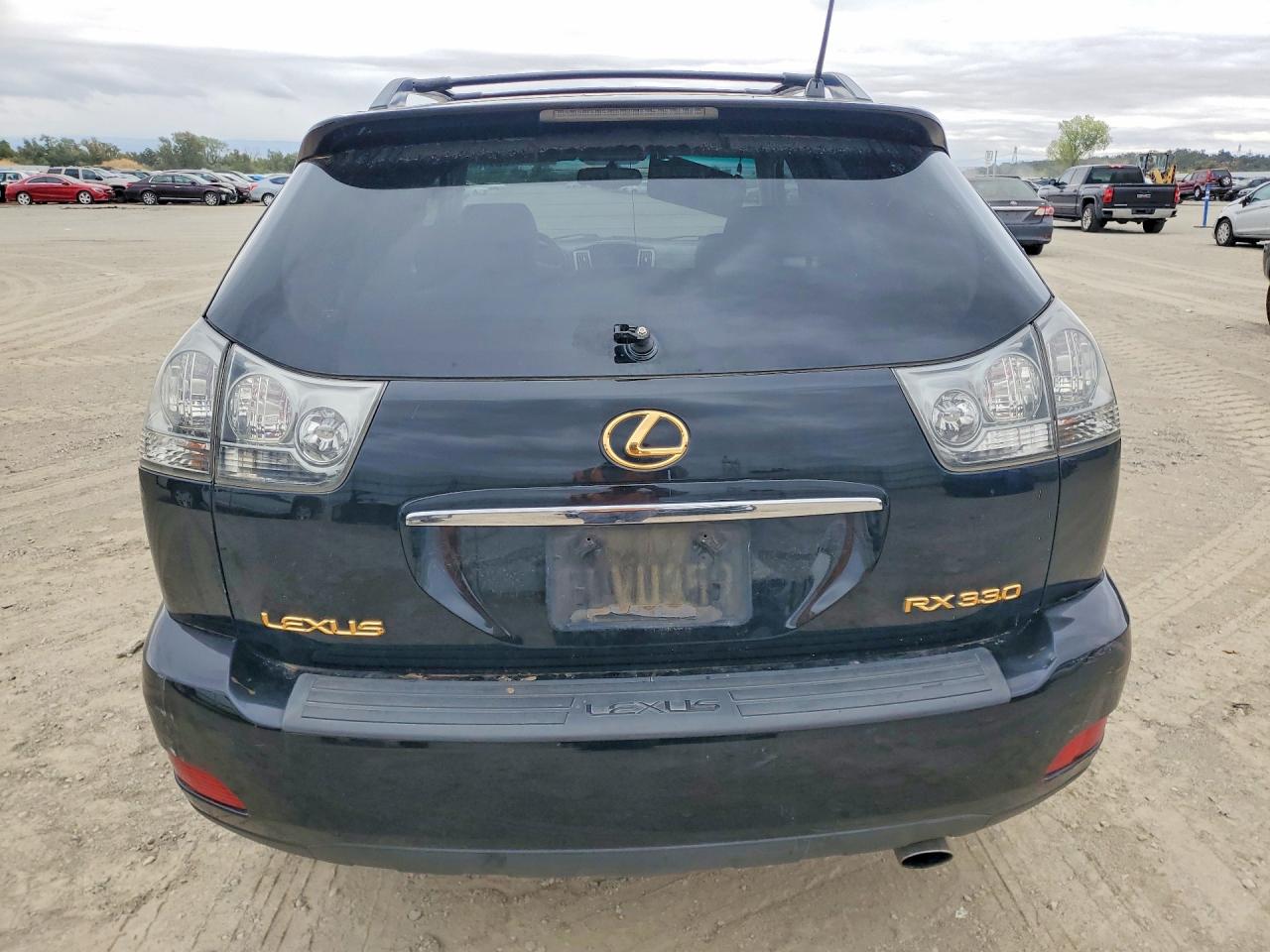 2005 Lexus Rx 330 Black vin: JTJGA31U250048313