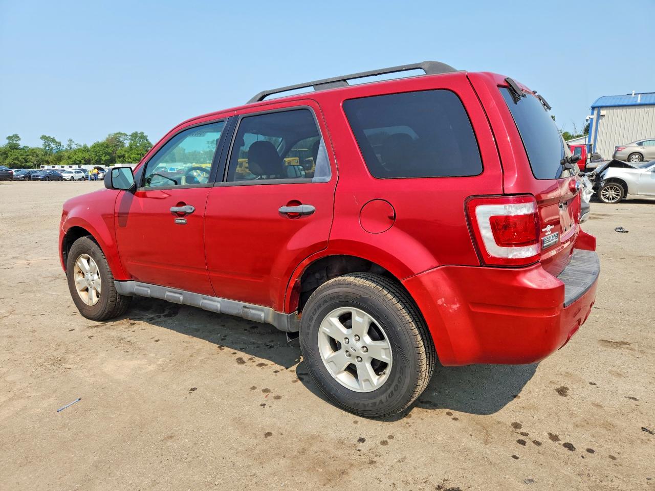 2011 Ford Escape Xlt Red vin: 1FMCU9DG9BKA73304