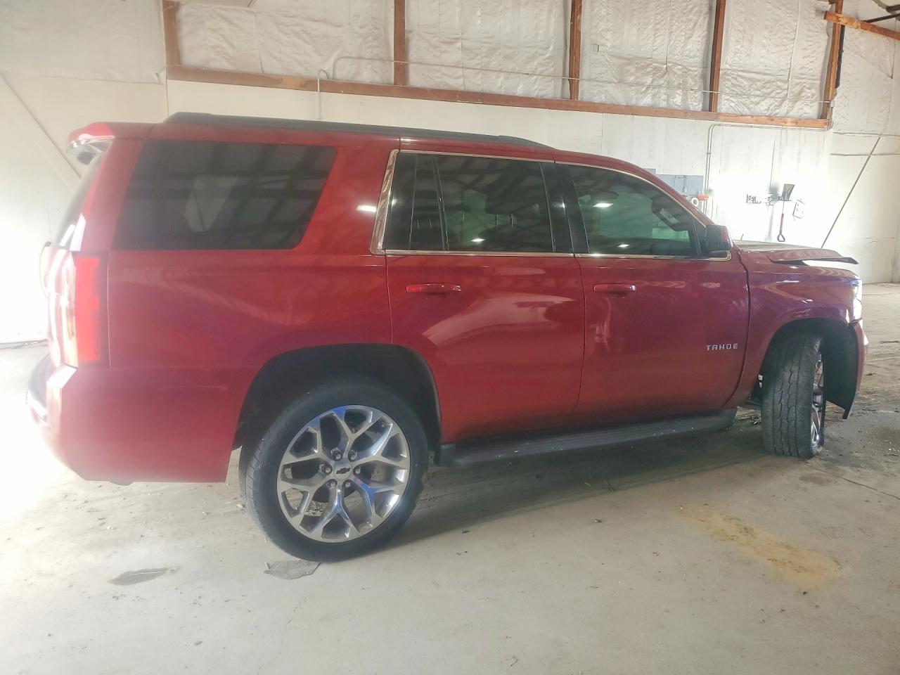 2015 Chevrolet Tahoe K1500 Lt Red vin: 1GNSKBKCXFR697744