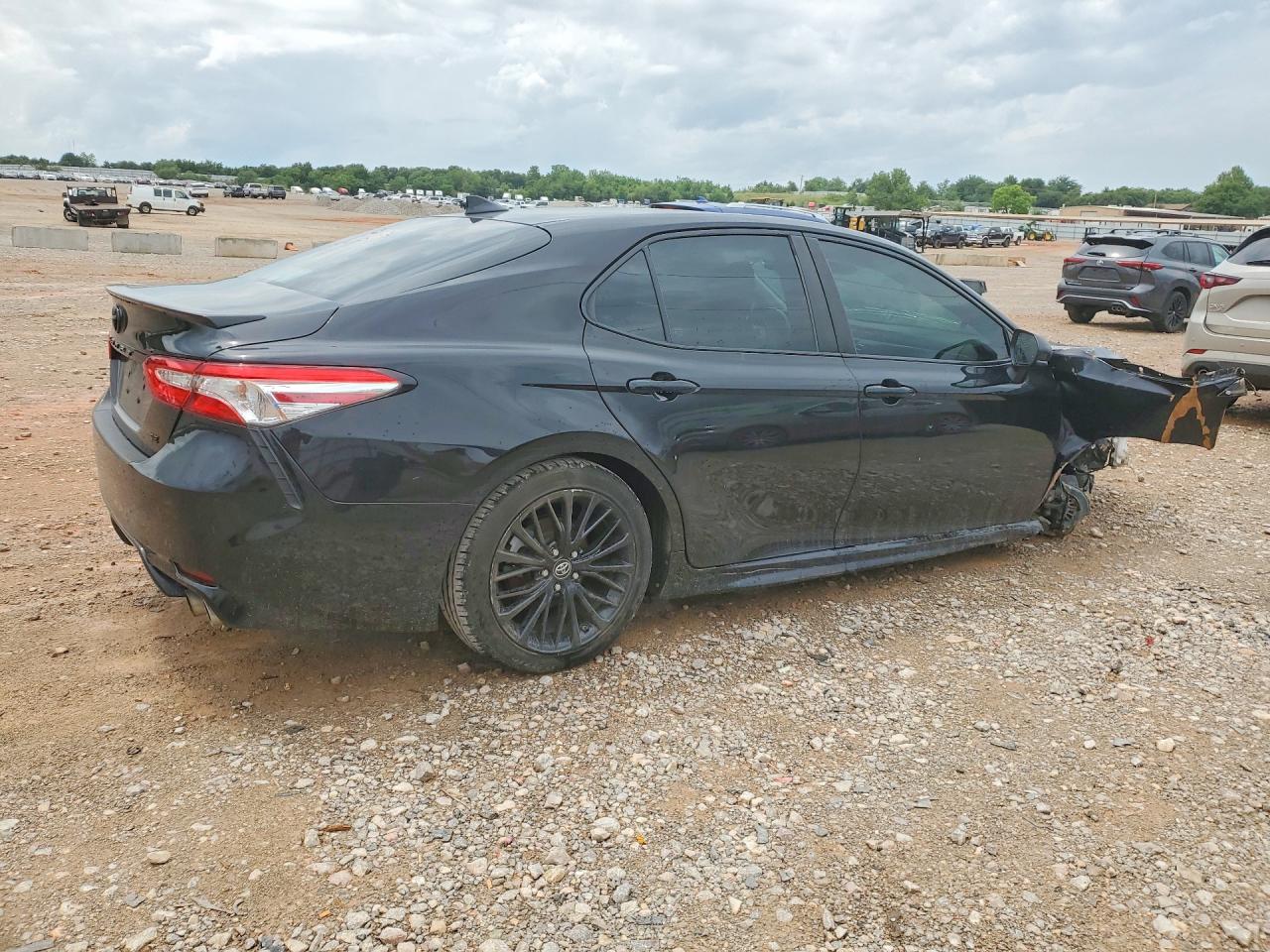 2019 Toyota Camry Se Черный vin: 4T1B11HK2KU268573